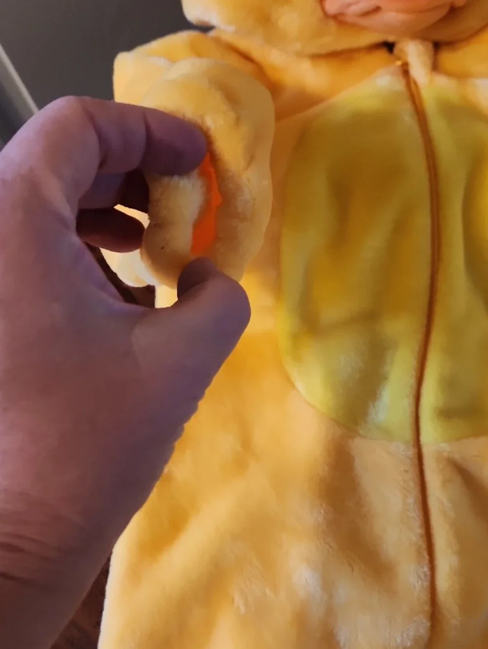 Yellow Plush Duck Toddler Costume